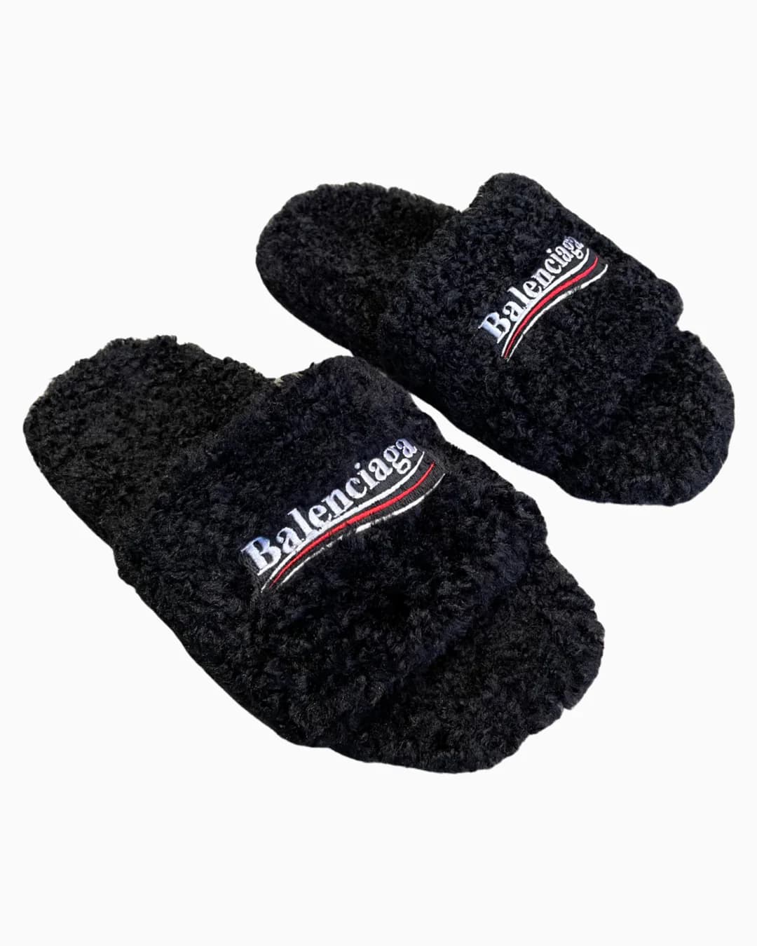Balenciaga Faux Fur Slides 3 Styles from Weidian