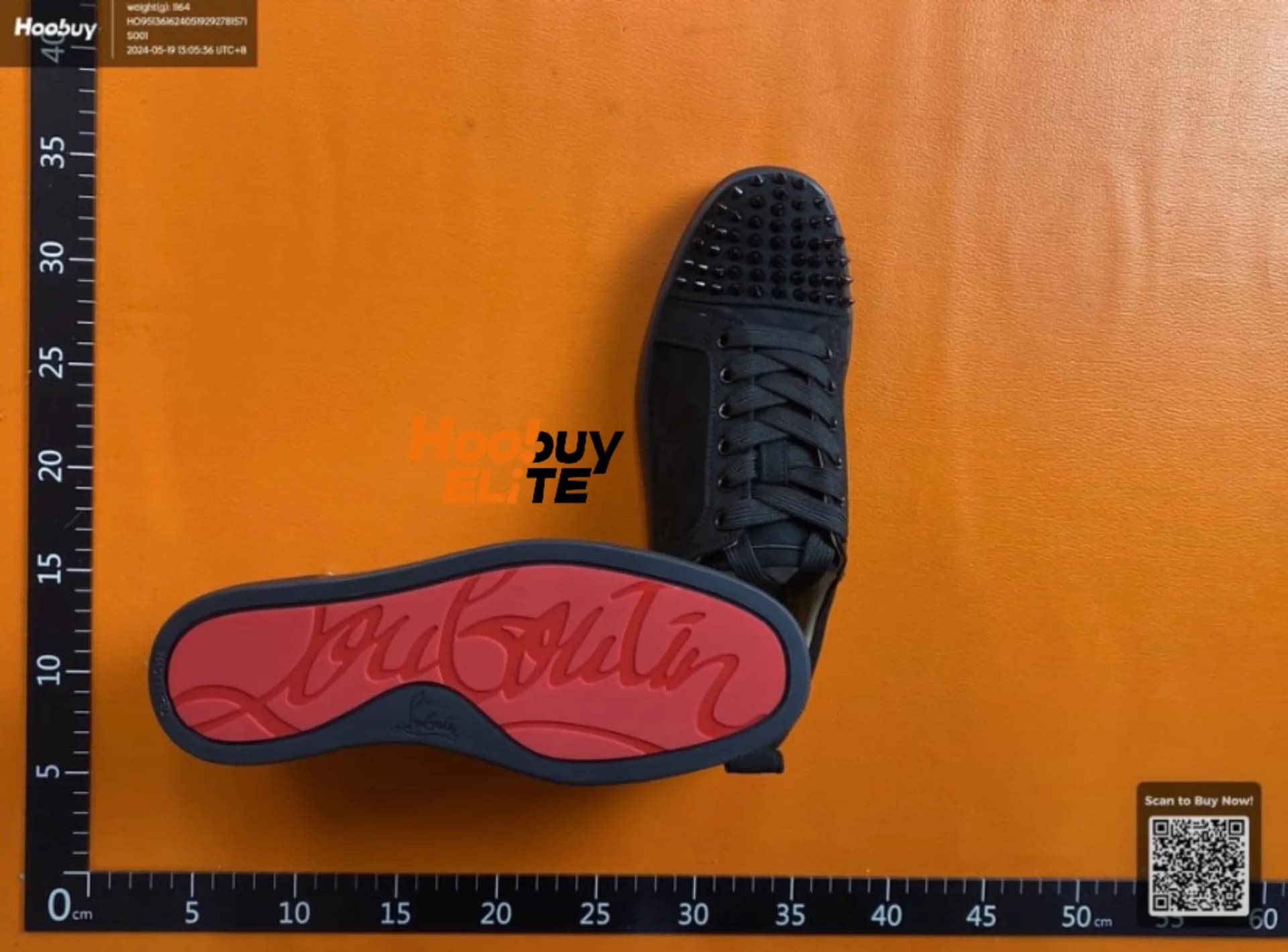 Louboutin Spike Sneaker from Taobao