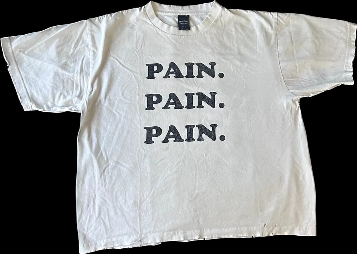 Number Nine Pain Tee 2 Styles — T-Shirts from Weidian, photo 1 of 2
