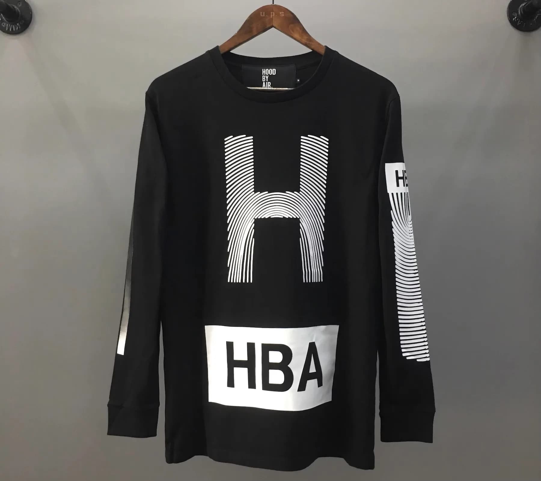 Hood By Air Fingerprint Logo Sweater — Hoodies from Taobao, photo 1 of 2