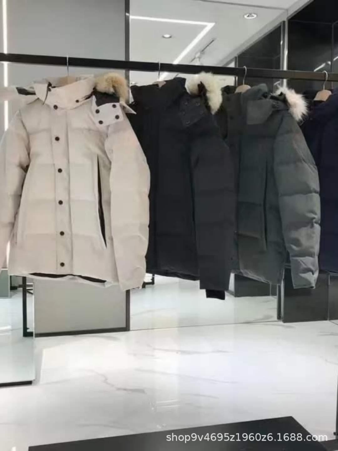 Big goose down jacket Wyndham Canada same 29 models Wyndham men and women jacket parka 3808MA from 1688