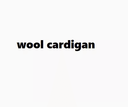 wool cardigan — product from Taobao, photo 1 of 1