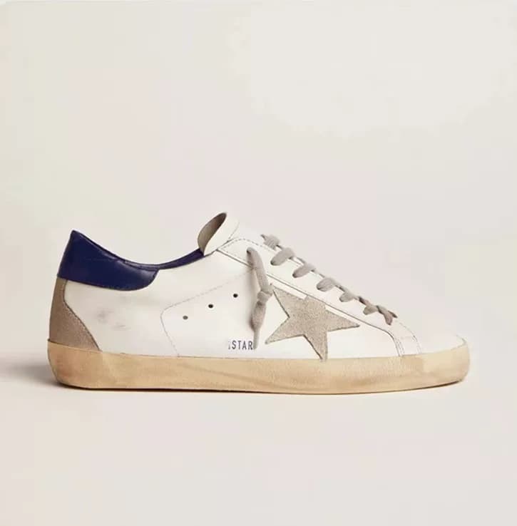 Korean version of the 2024 new genuine leather dirty shoes for women with heightened inner shoes with stars, dirty shoes, old SUPER sneakers for women — product from Taobao, photo 1 of 1