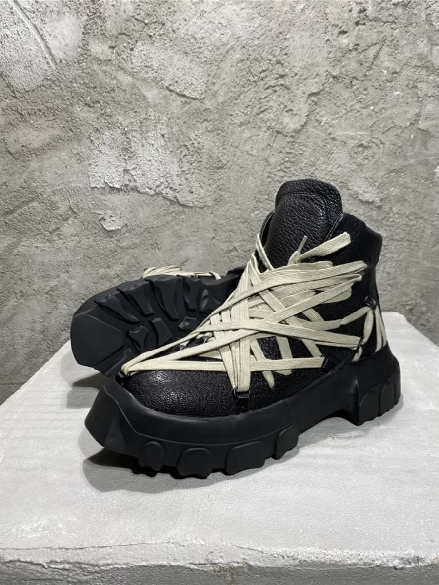 Rick Owens Mega Lace Tractor Boosts — Shoes from Taobao, photo 1 of 1