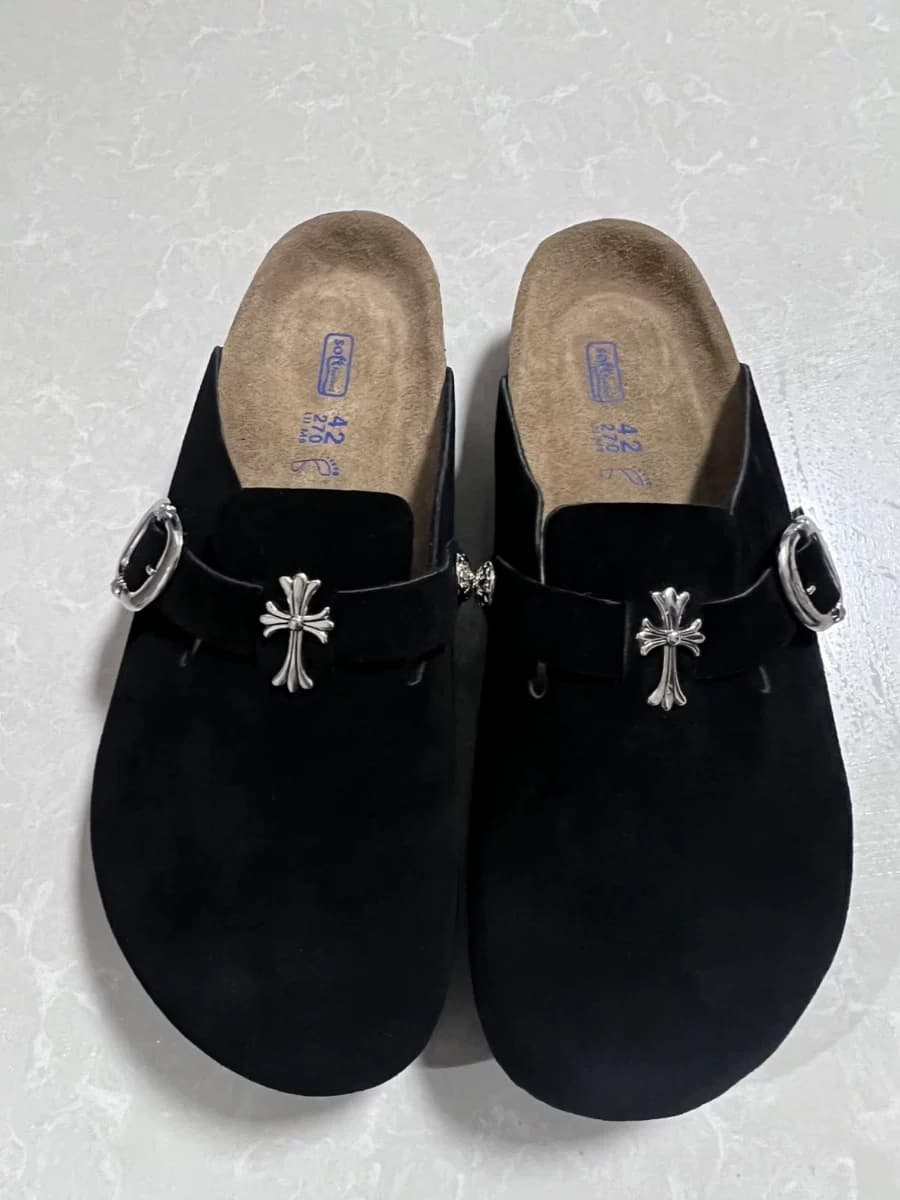 Remake closed toe slippers customized transformation black unisex — product from Taobao, photo 1 of 1