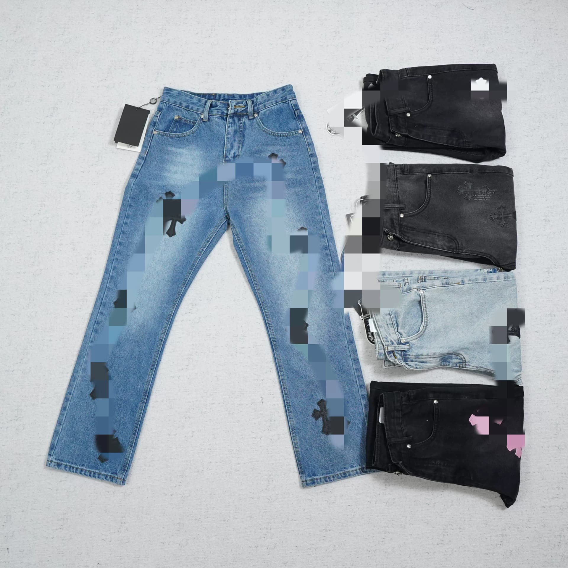 C cross jeans colorless patch high quality — product from Taobao, photo 1 of 1